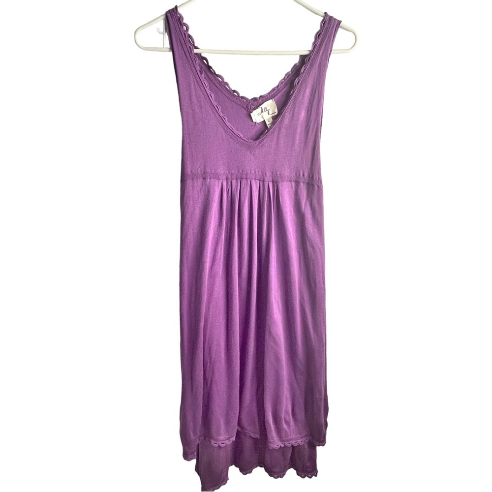 MILLY of New York 💜 Purple dress nightgown Bamboo/Silk